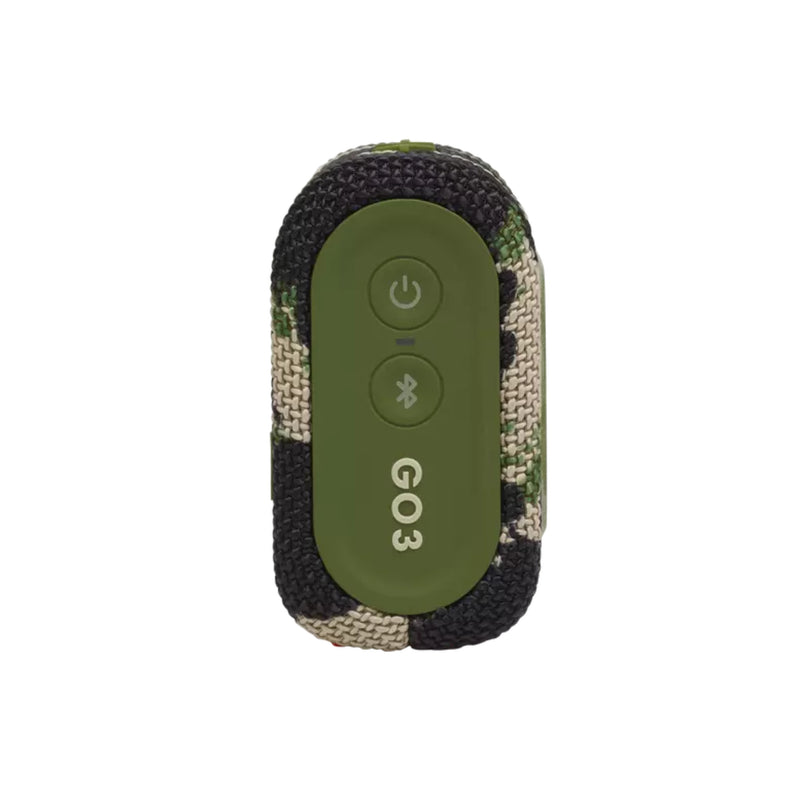 JBL GO 3 Portable Bluetooth Speaker - Squad