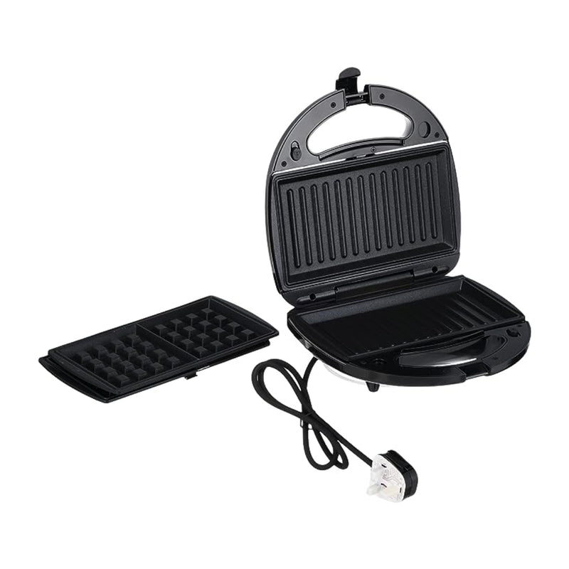 Buy Black+Decker 750W 3 In 1 Sandwich, Grill And Waffle Maker