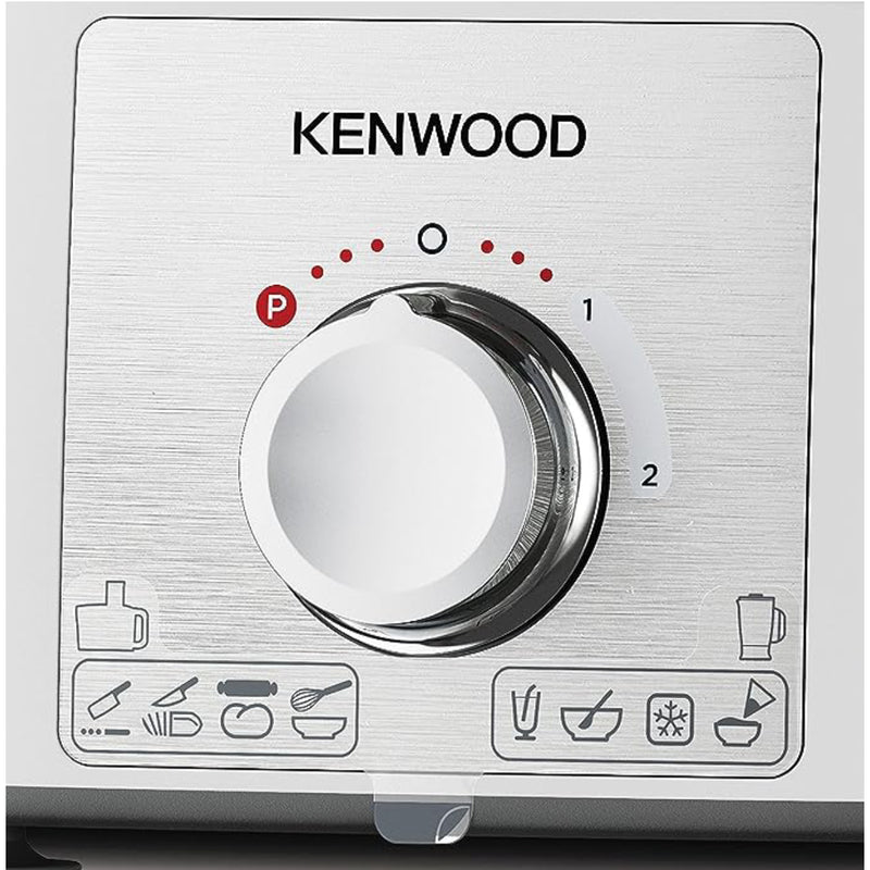 Kenwood multipro expresstm food processor, 1000 Watt, multicolor - FDP65.750WH