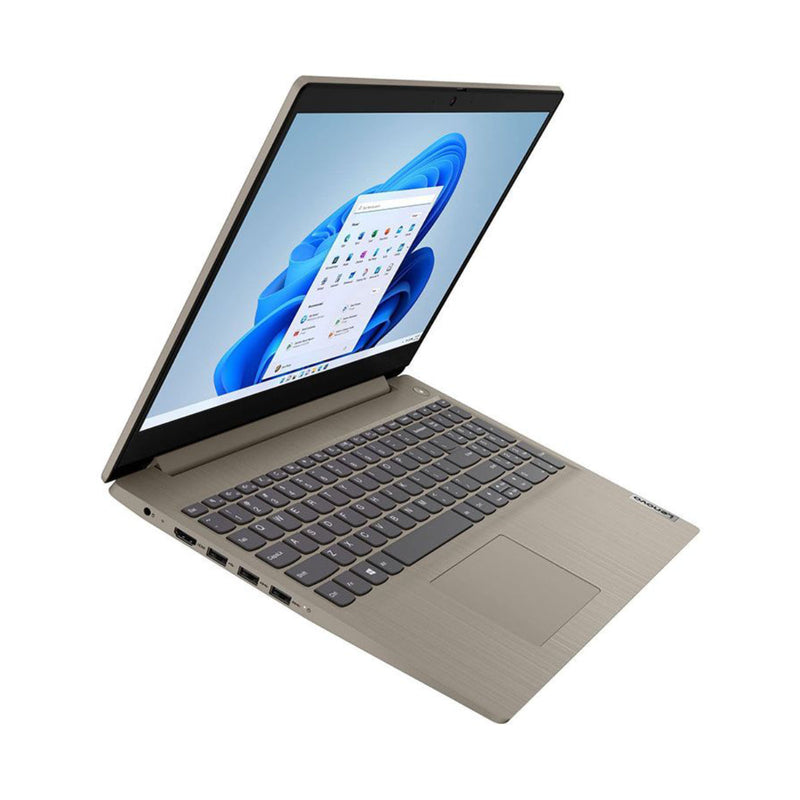 Lenovo IdeaPad 3 15ITL6, Intel Core i3-1115G4, 4GB RAM, 256GB SSD, Integrated Graphics, 15.6 FHD - SAND