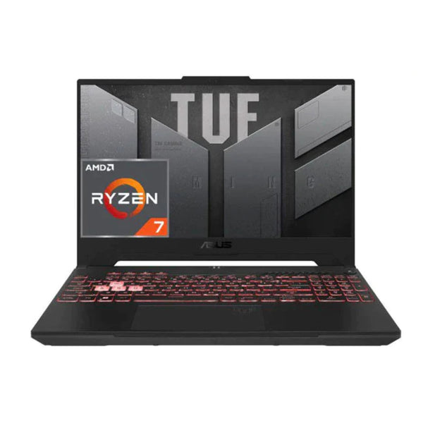 Asus TUF DASH FX507R, AMD R7, 16GB RAM, 512GB SSD, RTX 3050, 15.6 FHD - Mecha Grey