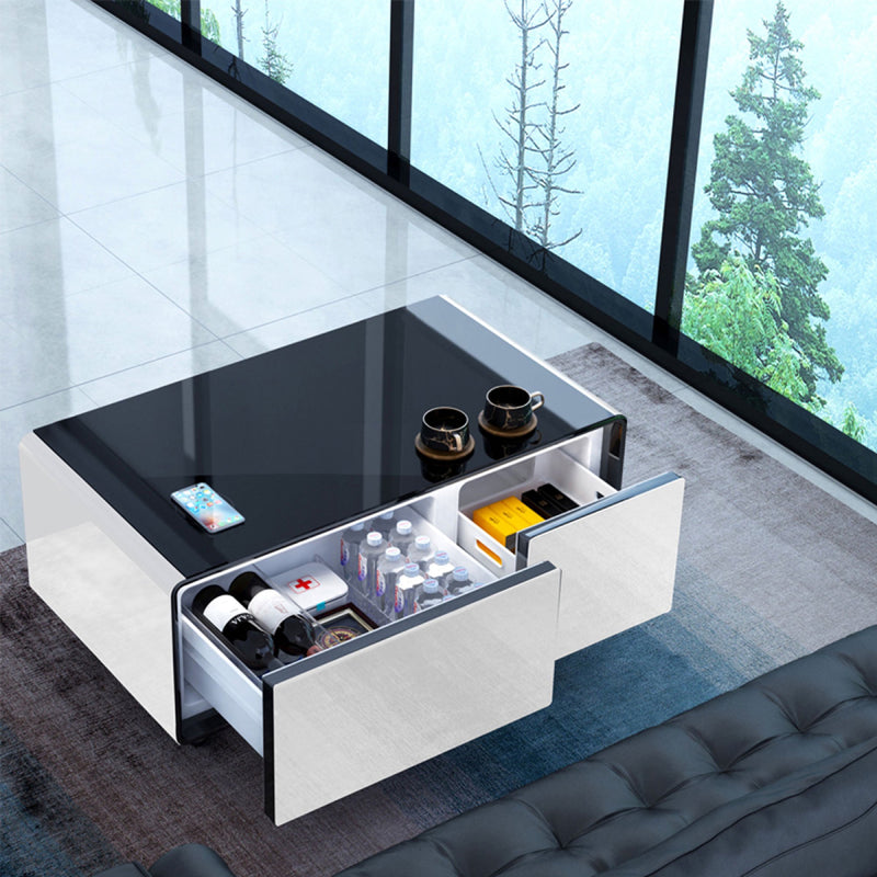 GAMAX Smart Coffee Large Table (TB-90MNDa1) - White/Black