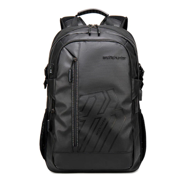 ARCTIC HUNTER B00387 15.6 - Inch Multi Functional Travel Laptop Waterproof Backpack - Black