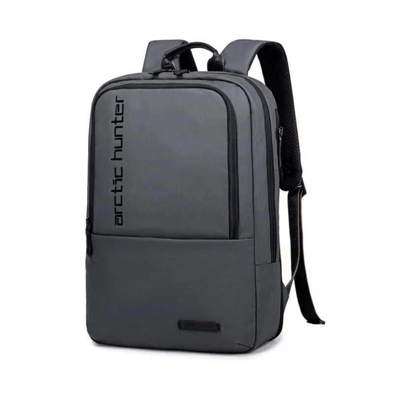 ARCTIC HUNTER B00529 15.6-Inch Laptop Casual Multi-Function Oxford Waterproof Backpack Bag - Grey