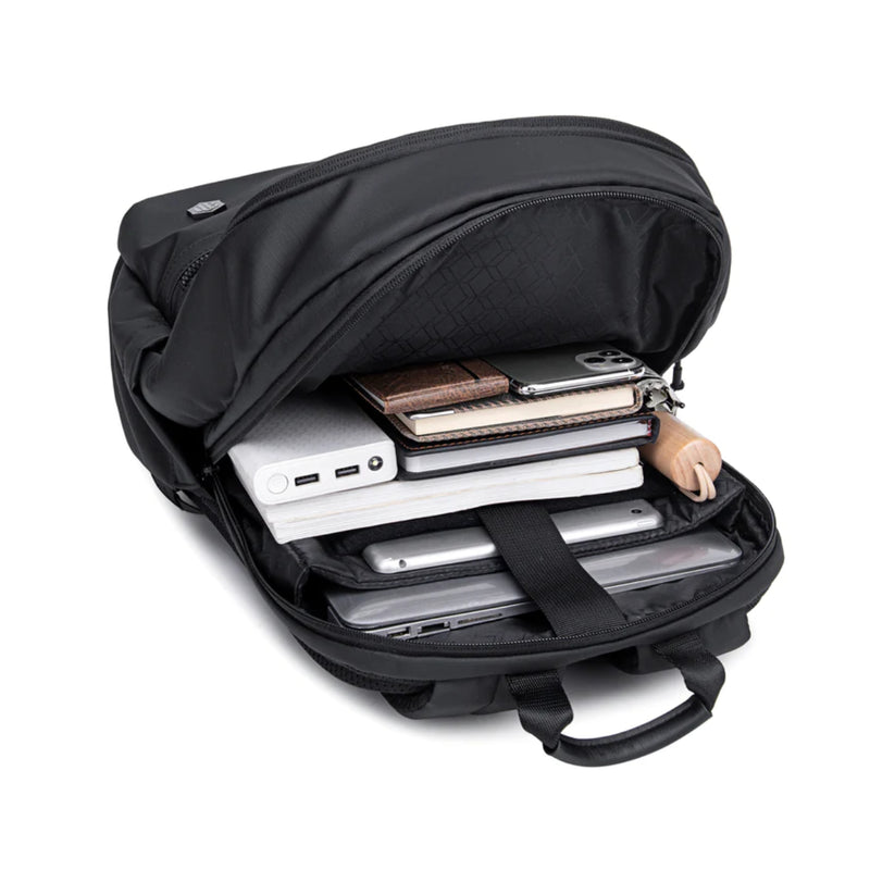 ARCTIC HUNTER B00536 15.6-Inch Laptop Casual Multi-Function Oxford Waterproof Backpack Bag - Black