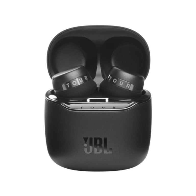 JBL Tour Pro+ TWS, Noise Cancelling, up to 32H Battery, 3 mics, Wireless Charging, Google Assistant and Alexa Built-in - Black