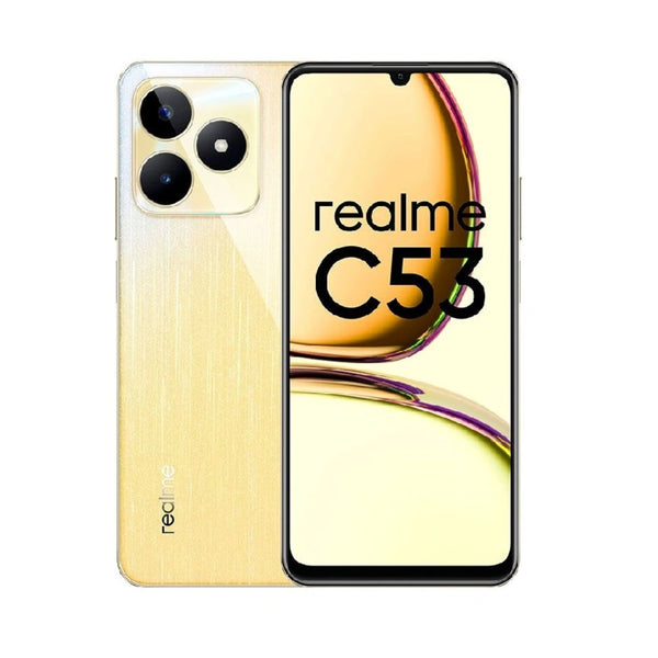 Realme C53 4G, 6GB RAM, 128GB, 90Hz Display, 50MP Camera - Champion Gold