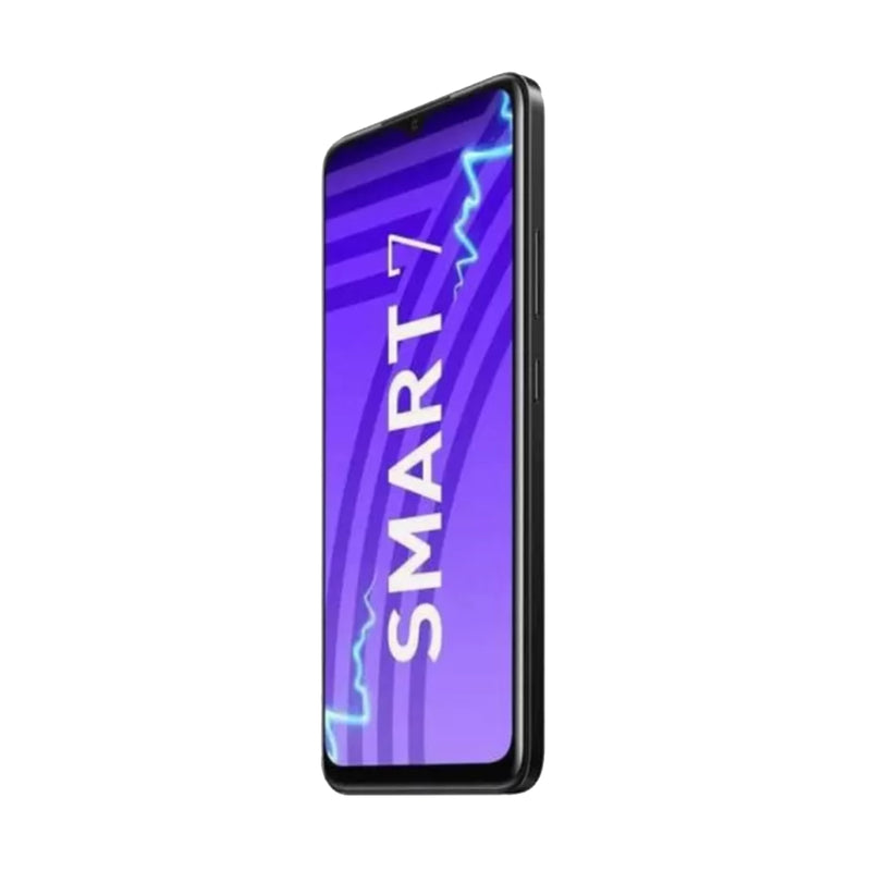 Infinix Smart 7 Dual SIM, 4GB RAM, 64GB, 5000 mAh - Polar Black