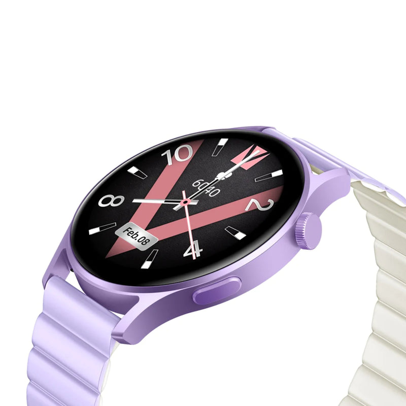 Kieslect Lora 2 Lady Watch, AMOLED Display, IP68, Lightweight, SpO2 Monitor - Purple
