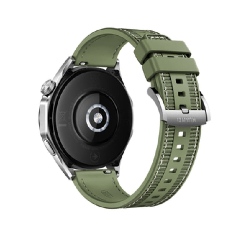 Huawei Watch GT 4 Smartwatch 46mm - Green + Huawei FreeLace Red Gift🎁
