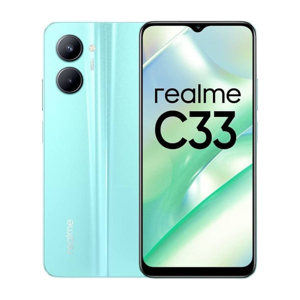 Realme C33 Dual SIM, 4GB Ram, 128GB, 5000mAh - Blue