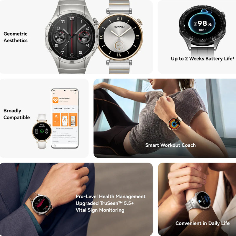 Huawei Watch GT 4 Smartwatch 46mm - Black