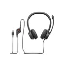 Logitech H390 USB Computer Headset With Enhanced Digital Audio And In-Line Controls - Black