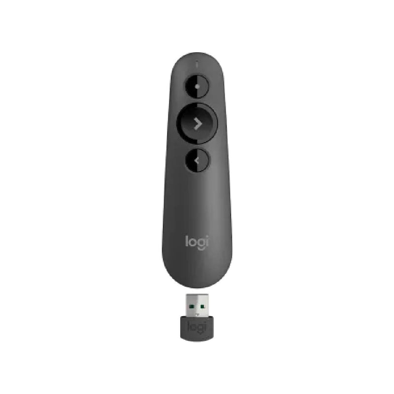 Logitech R500s Laser Presentation Remote With broad compatibility - Gray