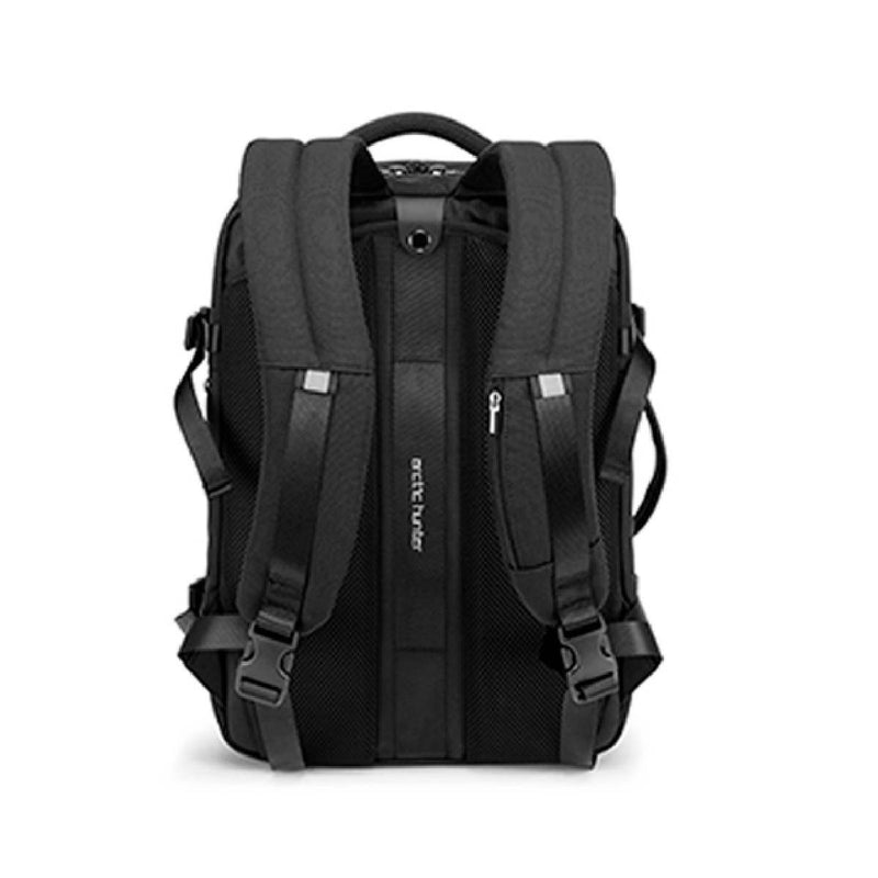 ARCTIC HUNTER B00350 Waterproof Multifunctional 15.6 Laptop Backpack - Black