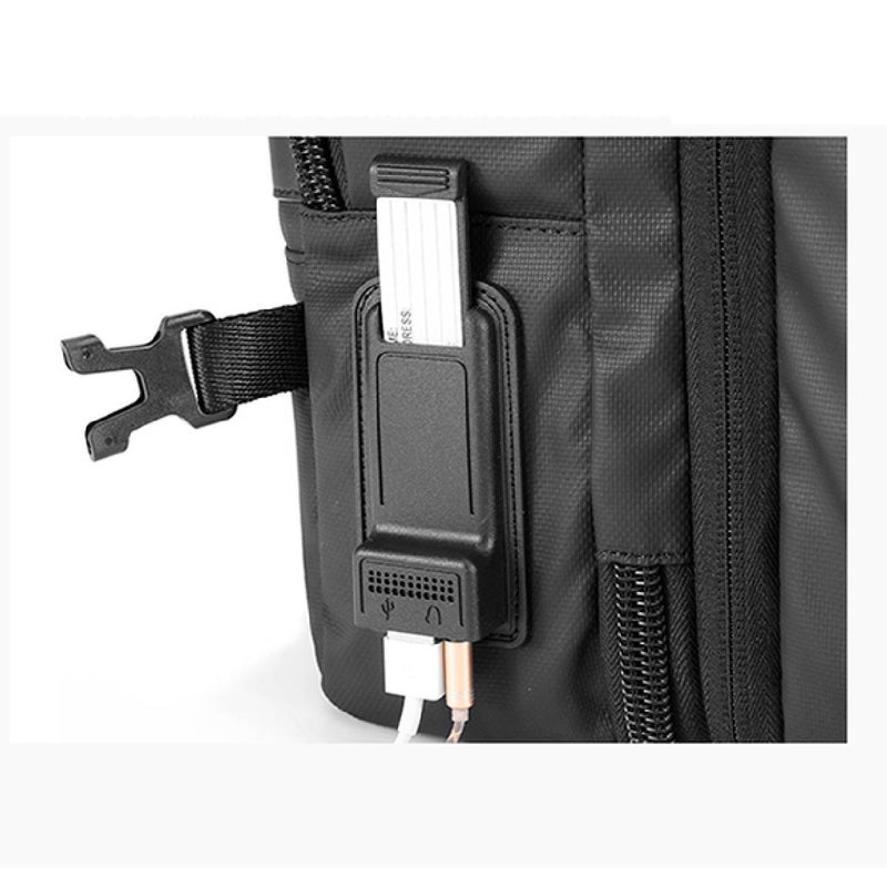 ARCTIC HUNTER B00350 Waterproof Multifunctional 15.6 Laptop Backpack - Black