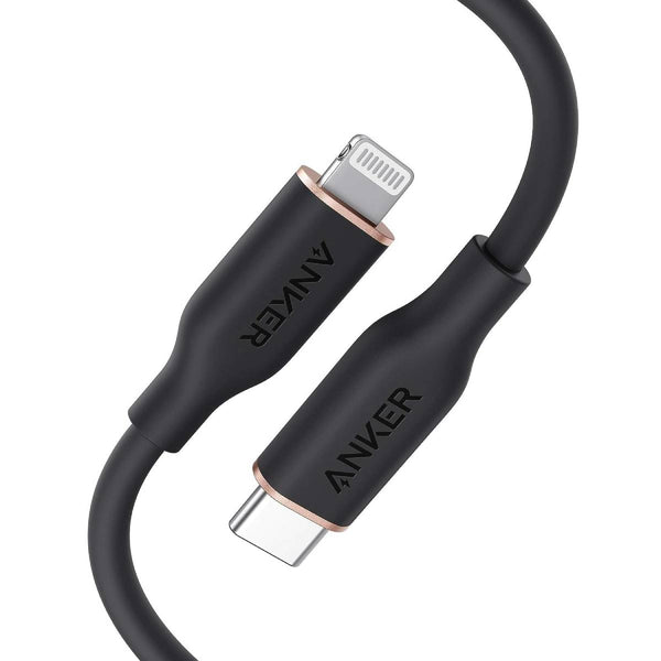 Anker Power Line III Flow Usb-C to Lighning Cable, A8663P11 - Black