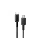 Anker 322 USB-C to USB-C Cable 60W 6ft Braided A81F6H11 - Black