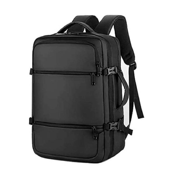 Rahala 2026 15.6 Inch Laptop Backpack Multifunctional Outdoor Backpack Schoolbag Waterproof - Black