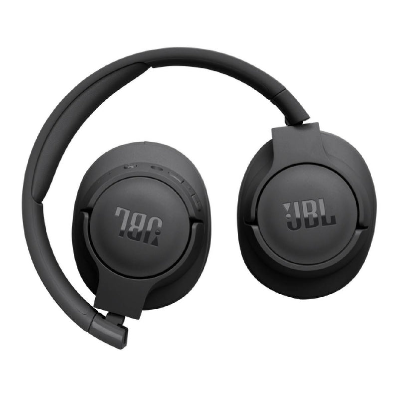 JBL Tune 720BT Wireless Over Ear Headphones with Mic, Pure Bass Sound, Up to 76 Hrs Playtime - Black