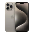 Apple iphone 15 Pro Max, 256GB ROM, 8GB RAM, OLED, 120Hz, A17 Pro, 48 MP CAM - Natural Titanium