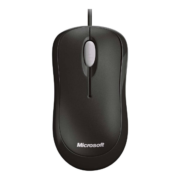Microsoft Basic Optical Wired Mouse, 4YH-00007 - Black