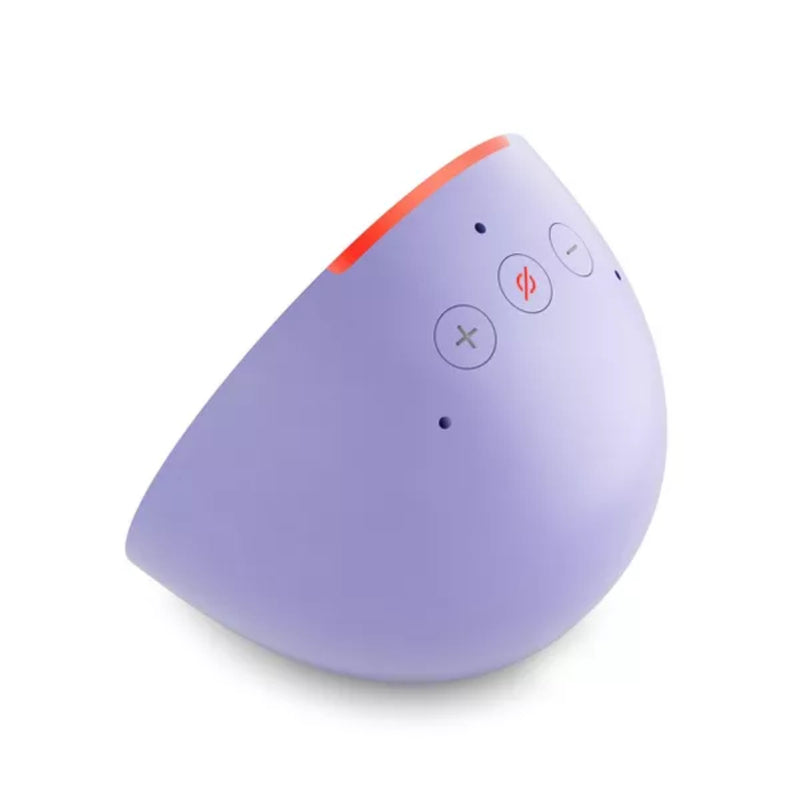 Amazon Echo Pop (1st Gen, 2023 Release) Full sound Compact Smart Speaker with Alexa - Lavender