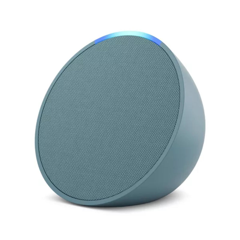 Amazon Echo Pop (1st Gen, 2023 Release) Full sound Compact Smart Speaker with Alexa - Midnight Teal