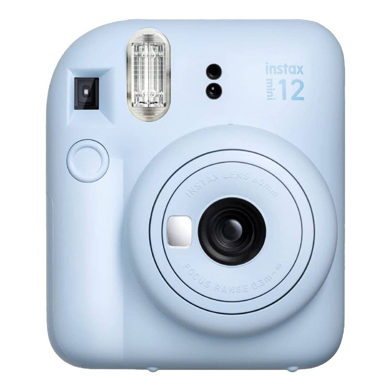 FujiFilm Instax Mini 12 Instant Camera - Pastel Blue + Fujifilm Instax Mini Film 2-Pack (20 Sheets) Gift 🎁