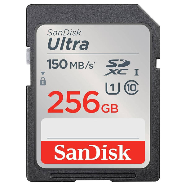 SanDisk Ultra SDHC UHS-I Card 256GB - SDSDUNC/150MB/s