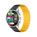 ساعة Kieslect Calling Watch Kr2 الذكية، 1.43 بوصة، حزامان مزدوجان - فضي (ضمان رسمي يدعم اللغتين العربية والإنجليزية) 