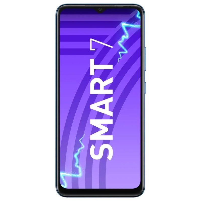 Infinix Smart 7 Dual SIM, 4GB RAM, 64GB, 5000 mAh - Peacock Blue