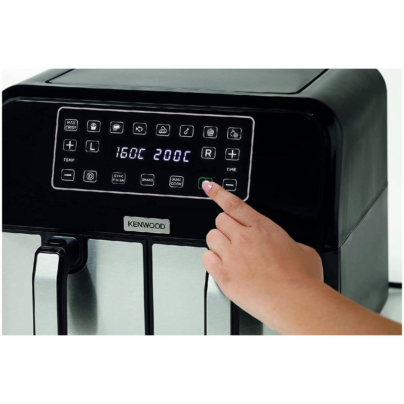 Kenwood Digital Display Air Fryer 1700W, HFM75 - Black