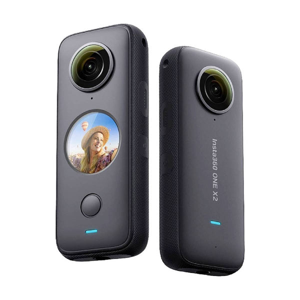 Insta360 ONE X2 Action camera 360 degree, Time Lapse, Waterproof - Black