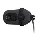 Logitech Brio 100 Full HD 1080p Webcam With Auto-Light Balance, Integrated Privacy Shutter, and Built-in Mic