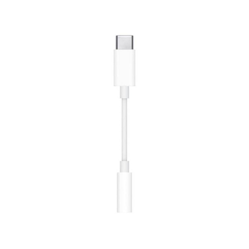 Apple USB-C To 3.5mm Headphone Jack Adapter MU7E2ZM/A - White