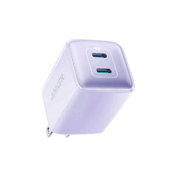 Anker 521 Charger Nano Pro 40W with 2 USB C - Purple