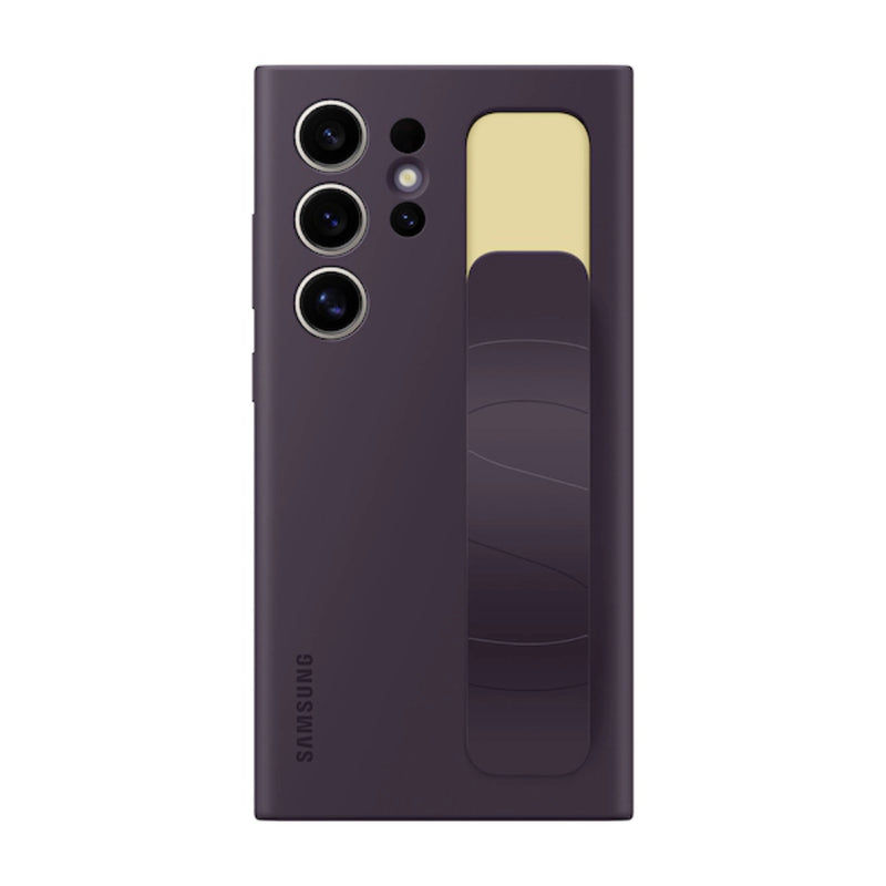 Samsung Galaxy S24 Ultra Standing Grip Case - Dark violet
