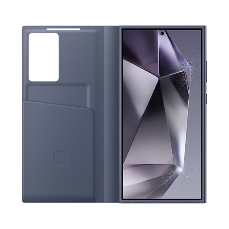 Samsung Galaxy S24 Ultra Smart View Wallet Case - Violet