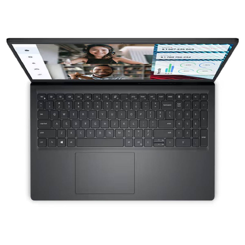 Dell Vostro 3520 Notebook PC, Intel Core i5-1235U, 15.6″ FHD, 8GB RAM , 256GB SSD, Win 11 Pro - Carbon Black