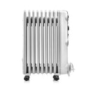 Delonghi TRRS0920, 9 Fins Oil filled Radiator, 2000W - White