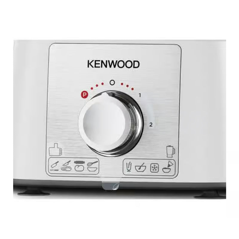 Kenwood MultiPro ExpressTM Food Processor, 3L Chopper, 1.5L Blender, 1000 Watt - White