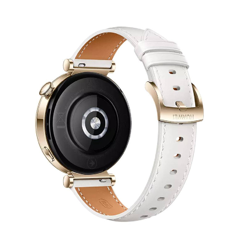 Huawei Watch GT 4 Smartwatch 41mm - White Leather Strap + Huawei freebuds SE 2 Gift🎁