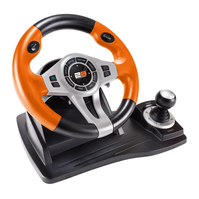2B 5in1 Racing Wheel For PS3/PS4/PC/XBOX ONE/Nintendo Switch (GP026)