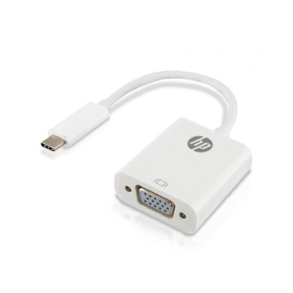 HP USB Type -C to VGA Adapter - White