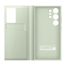 غطاء محفظة ذكي لهاتف Samsung Galaxy S24 Ultra - أخضر فاتح 