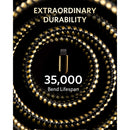 Anker PowerLine+ III USB-C cable with Lightning 6ft - Golden | A8843HB1