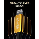 Anker PowerLine+ III USB-C cable with Lightning 6ft - Golden | A8843HB1