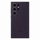 غطاء سيليكون لهاتف سامسونج جالاكسي S24 ألترا - بنفسجي داكن 