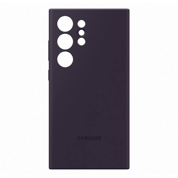 Samsung Galaxy S24 Ultra Silicone Cover Phone - Dark Violet